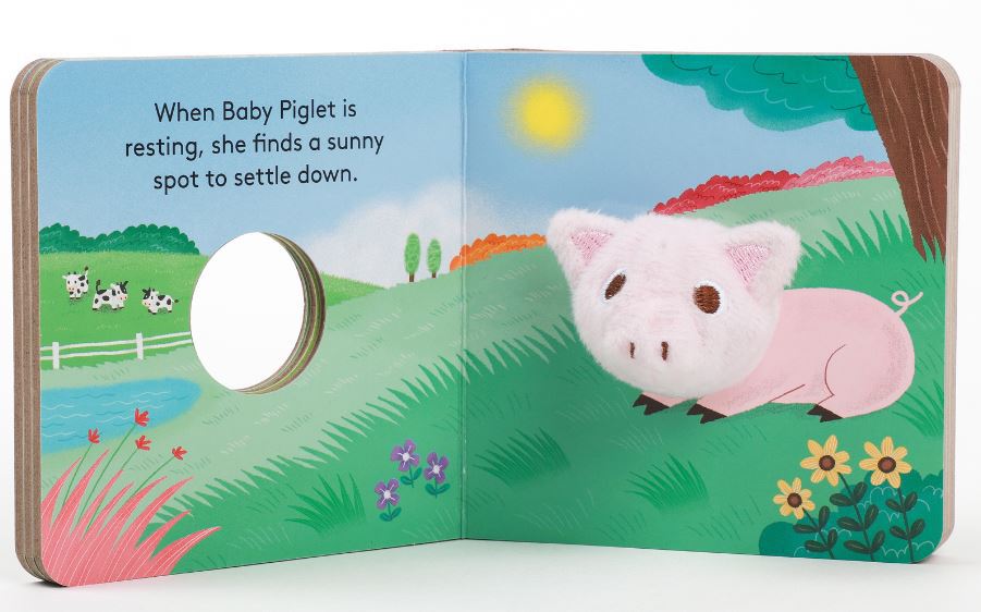 Baby Piglet Finger Puppet Book - Simply Rye