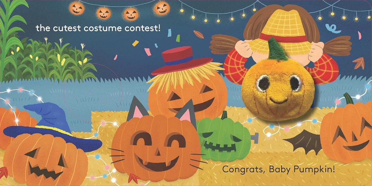 Baby Pumpkin Finger Puppet Book - Simply Rye