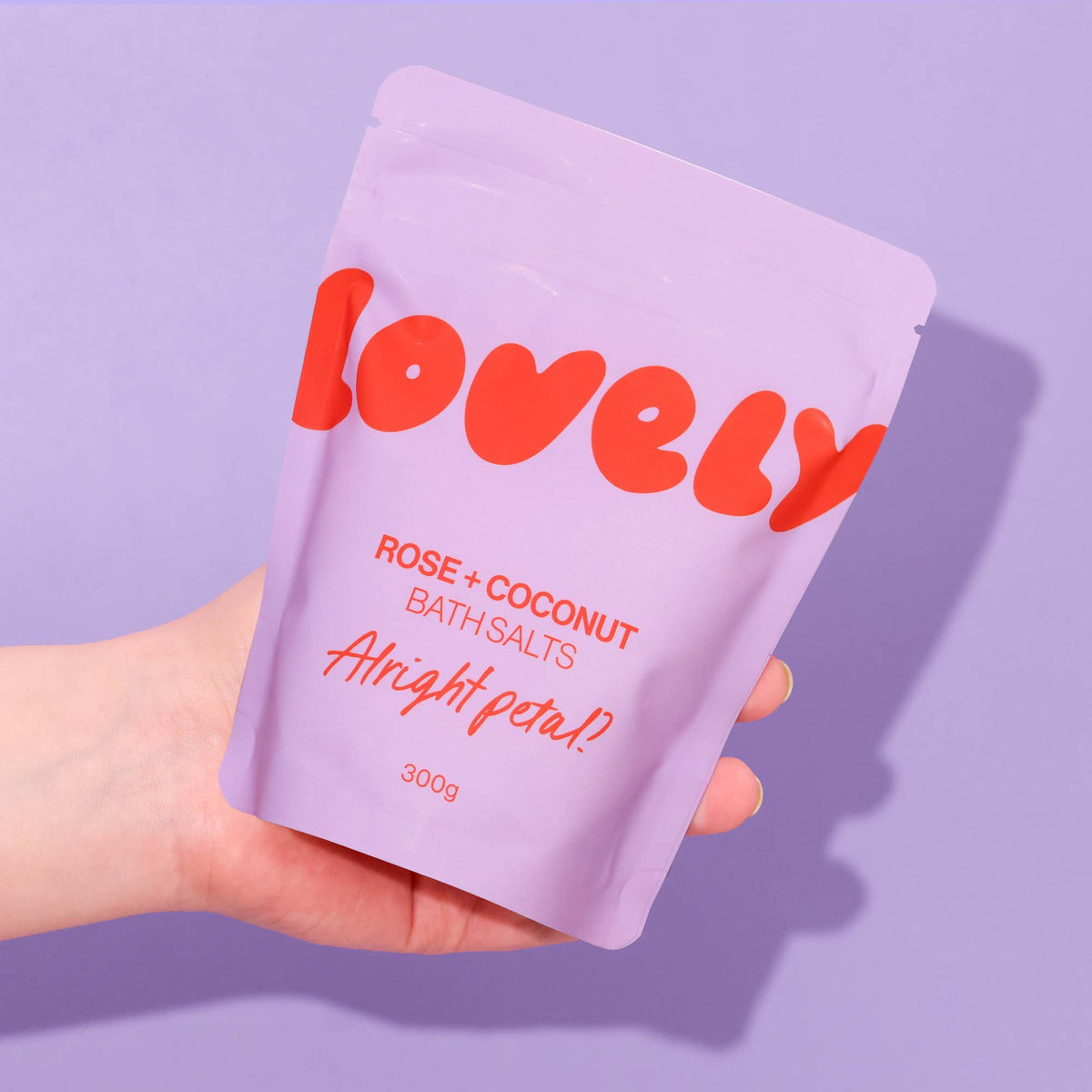Lovely Bath Salts - Rose & Coconut