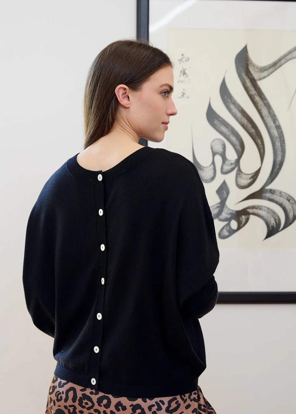 Batwing Cardigan - Black - Simply Rye