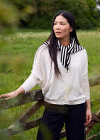 Batwing Cardigan - Ivory - Simply Rye