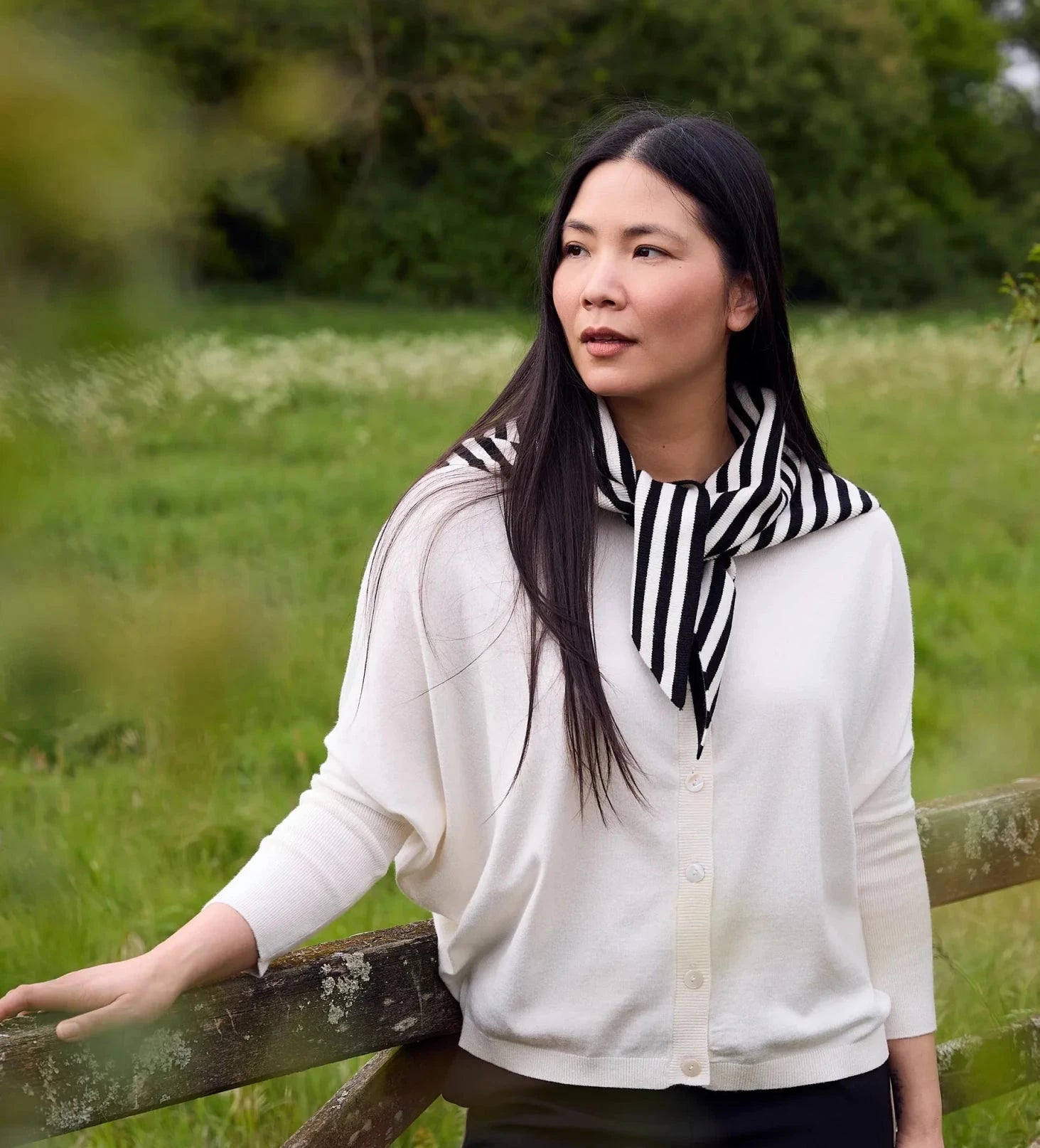 Batwing Cardigan - Ivory - Simply Rye