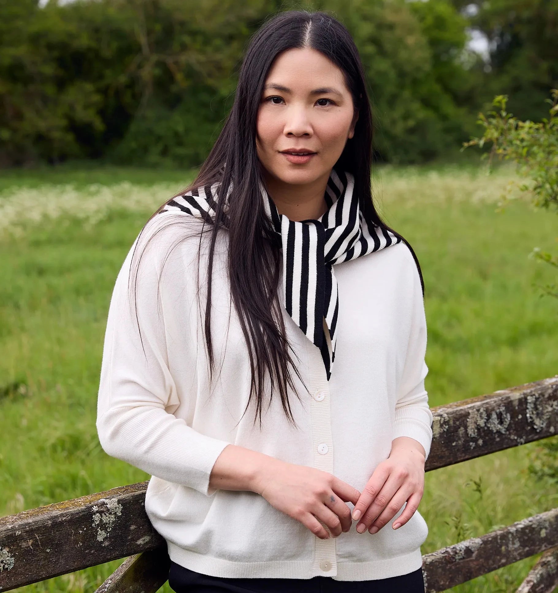 Batwing Cardigan - Ivory - Simply Rye