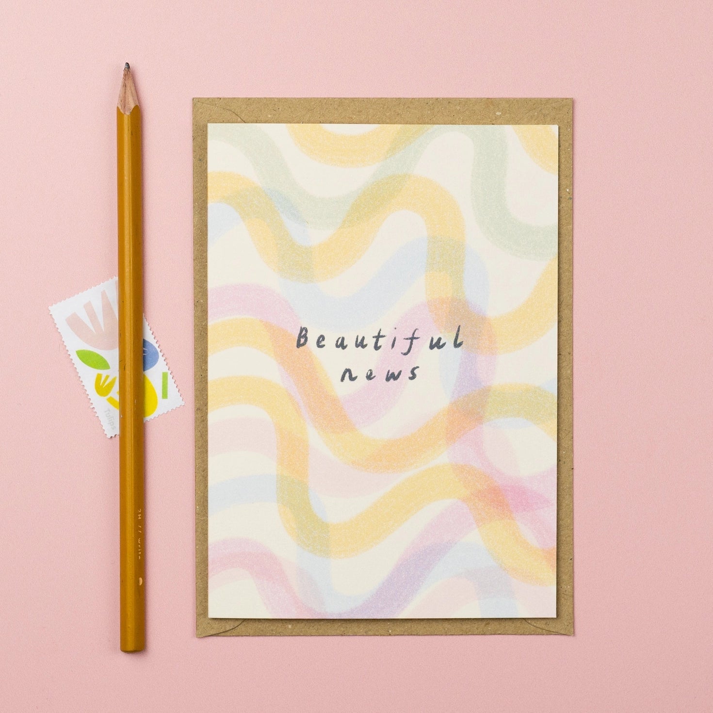 ‘Beautiful News’ Card - Simply Rye