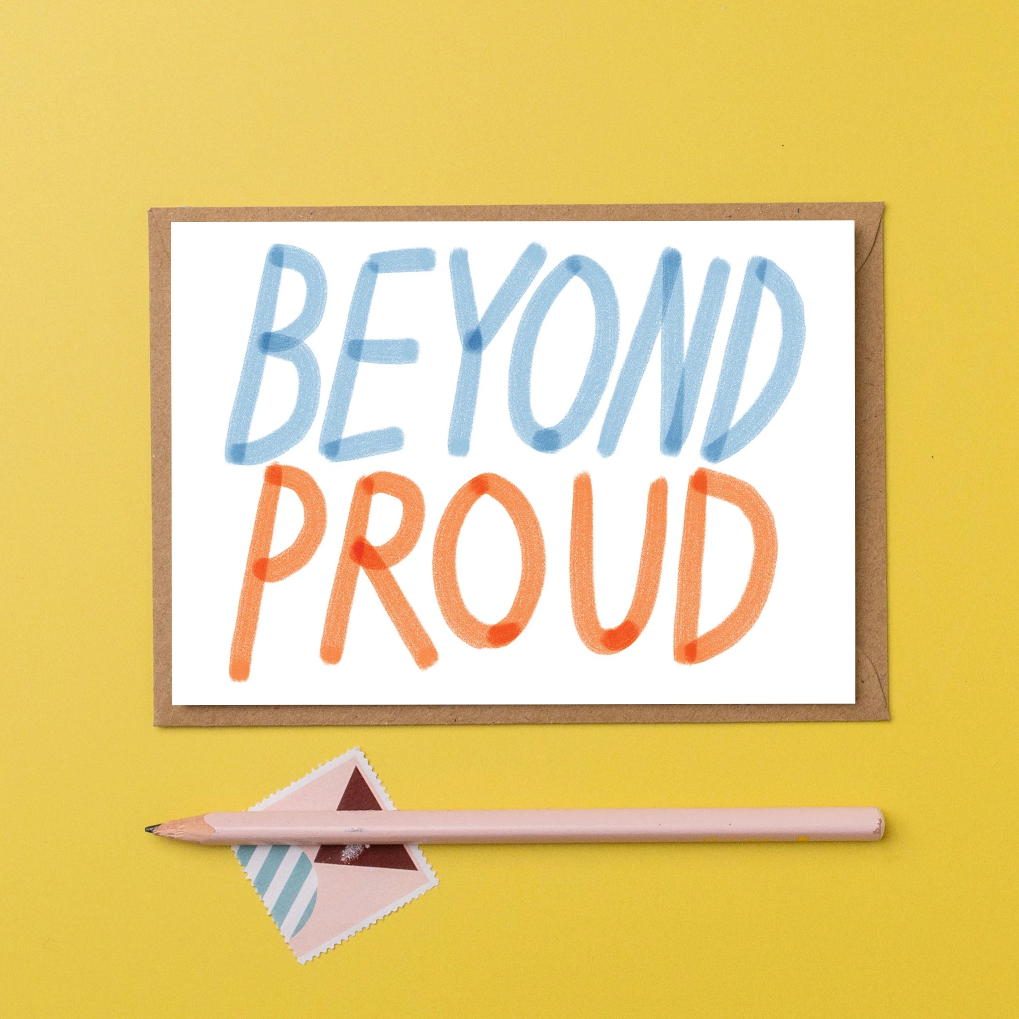 ‘Beyond Proud’ Card - Simply Rye