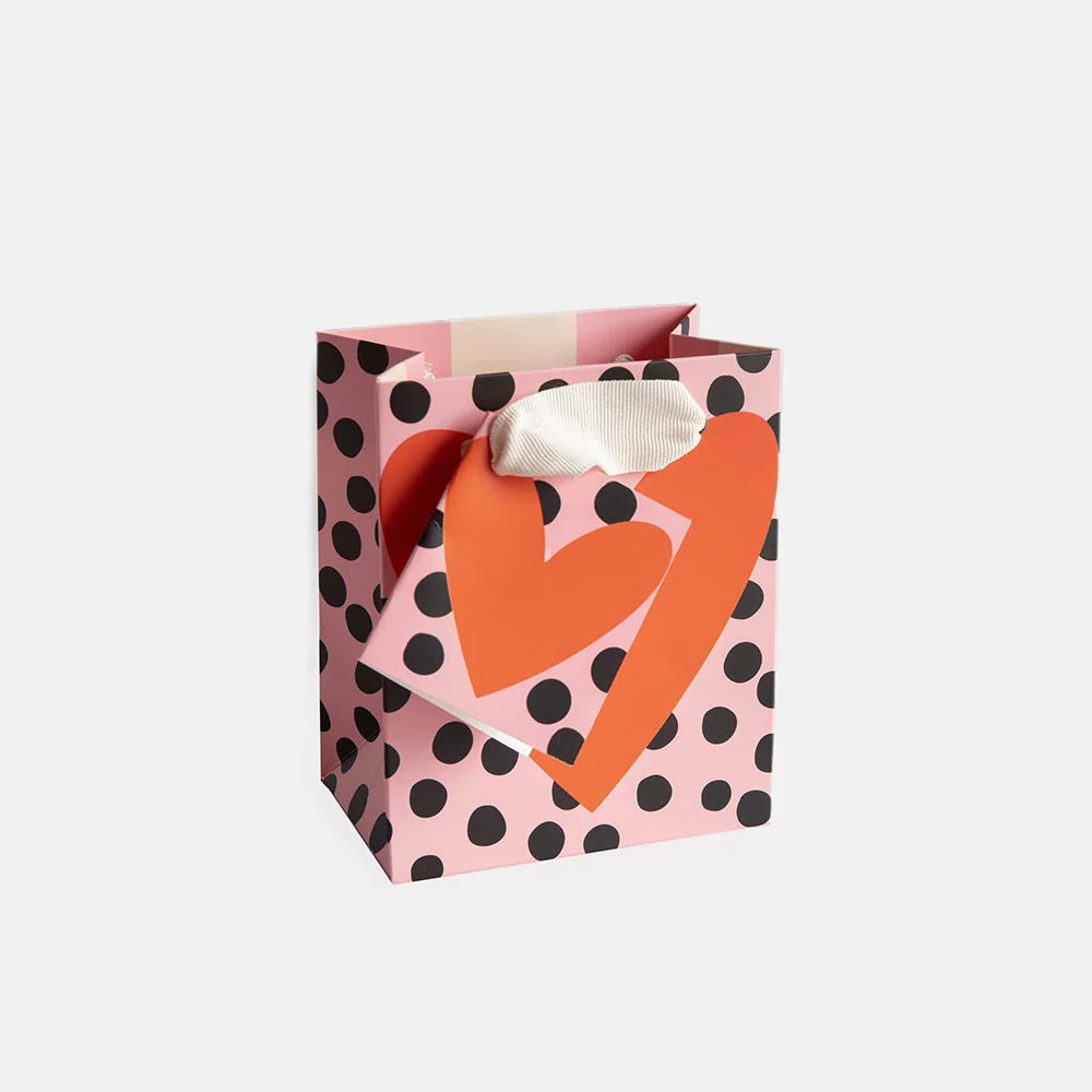 Big Heart Petite Gift Bag - Simply Rye