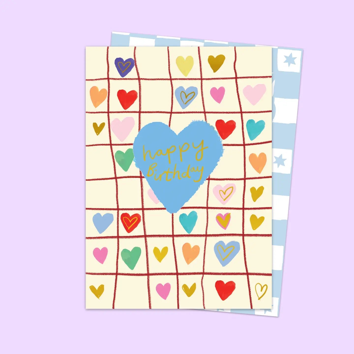 Birthday Hearts Card - Simply Rye