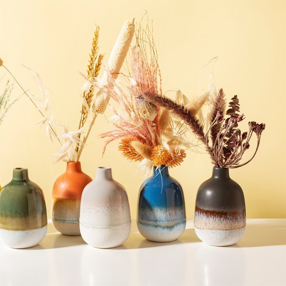 Black Mojave Glaze Vase - Simply Rye