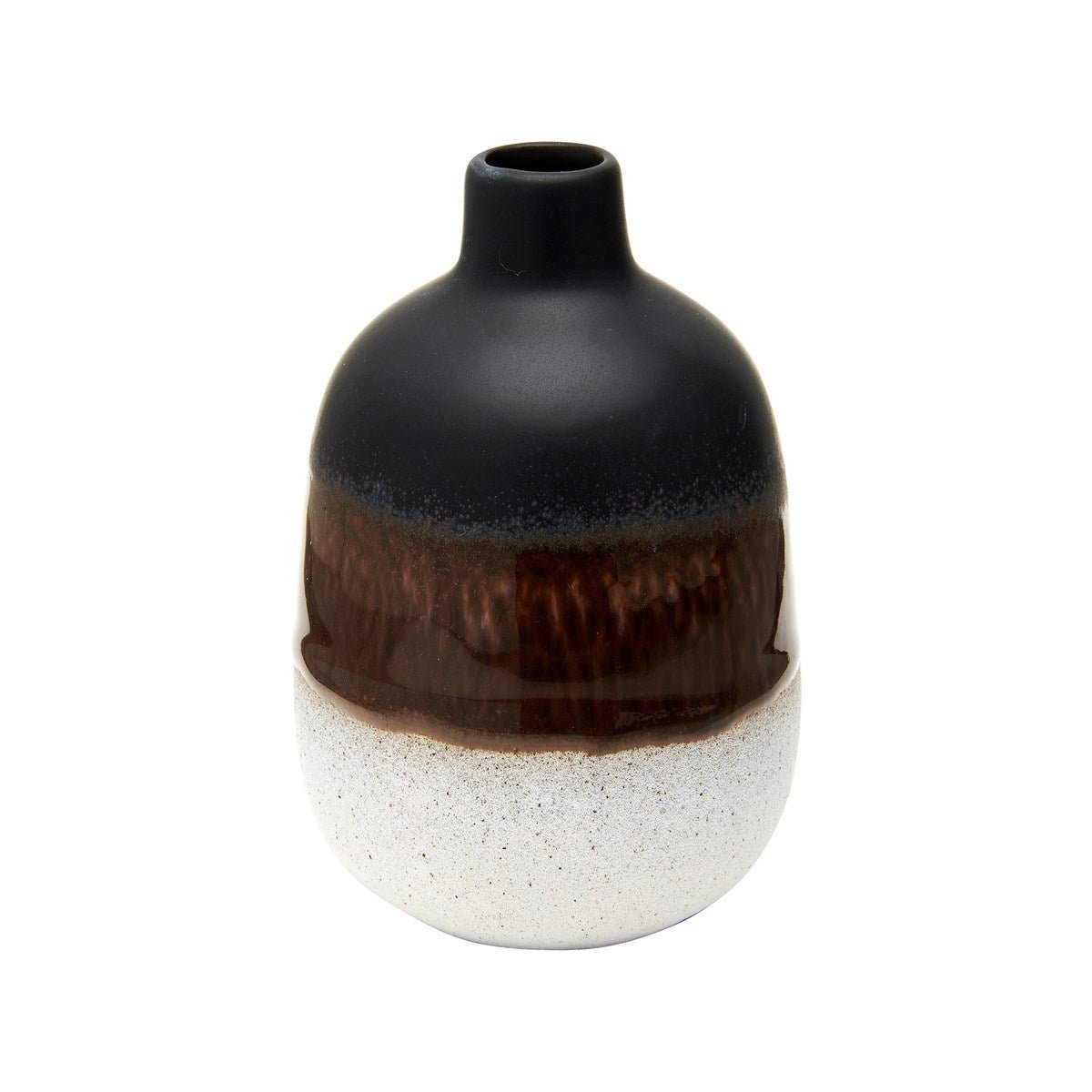 Black Mojave Glaze Vase - Simply Rye