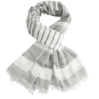 Block Stripes Lightweight Scarf - Simply Rye