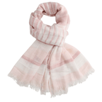 Block Stripes Lightweight Scarf - Simply Rye