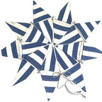 Blue and White Striped Bunting - Simply Rye