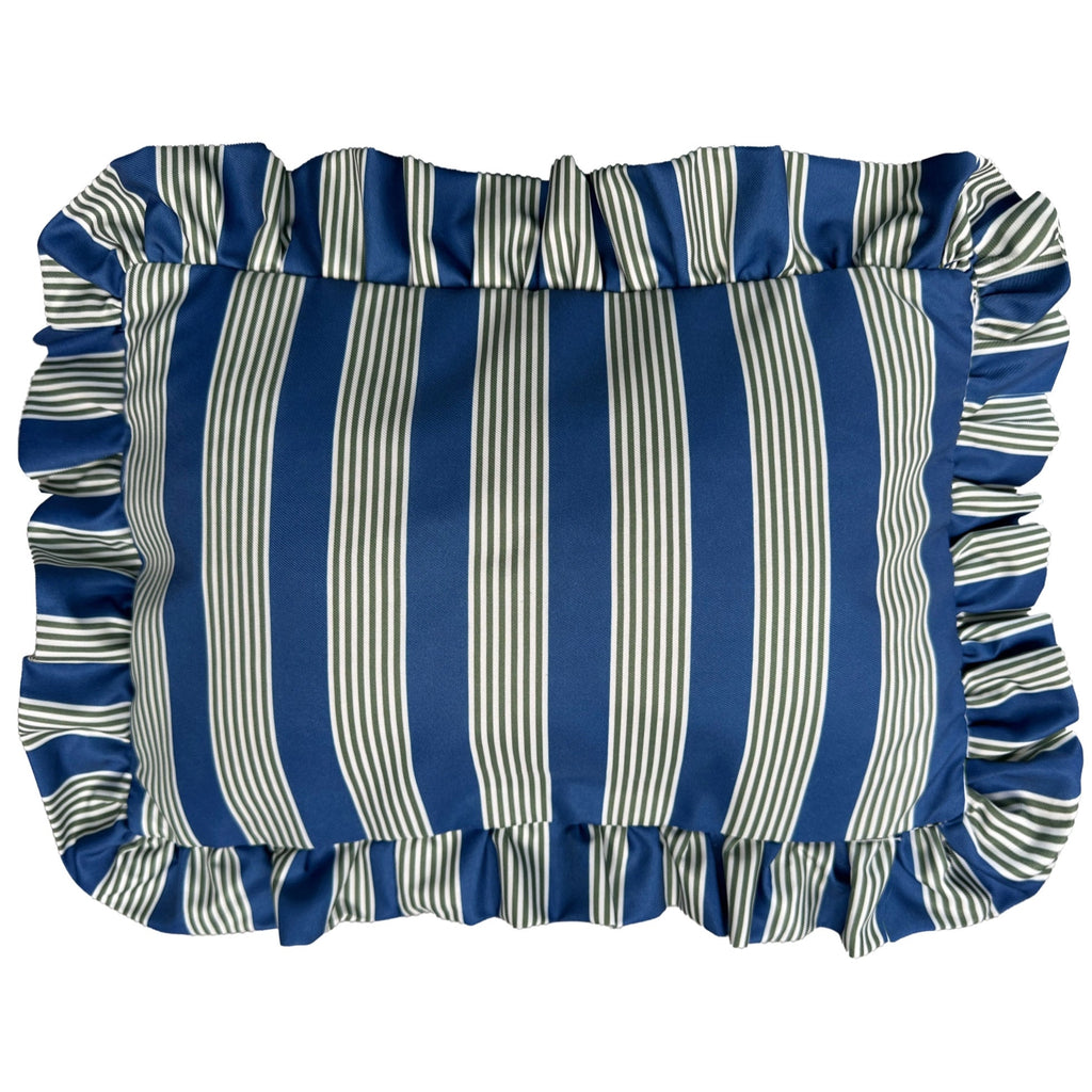 Blue & Green Striped Bath Pillow - Simply Rye