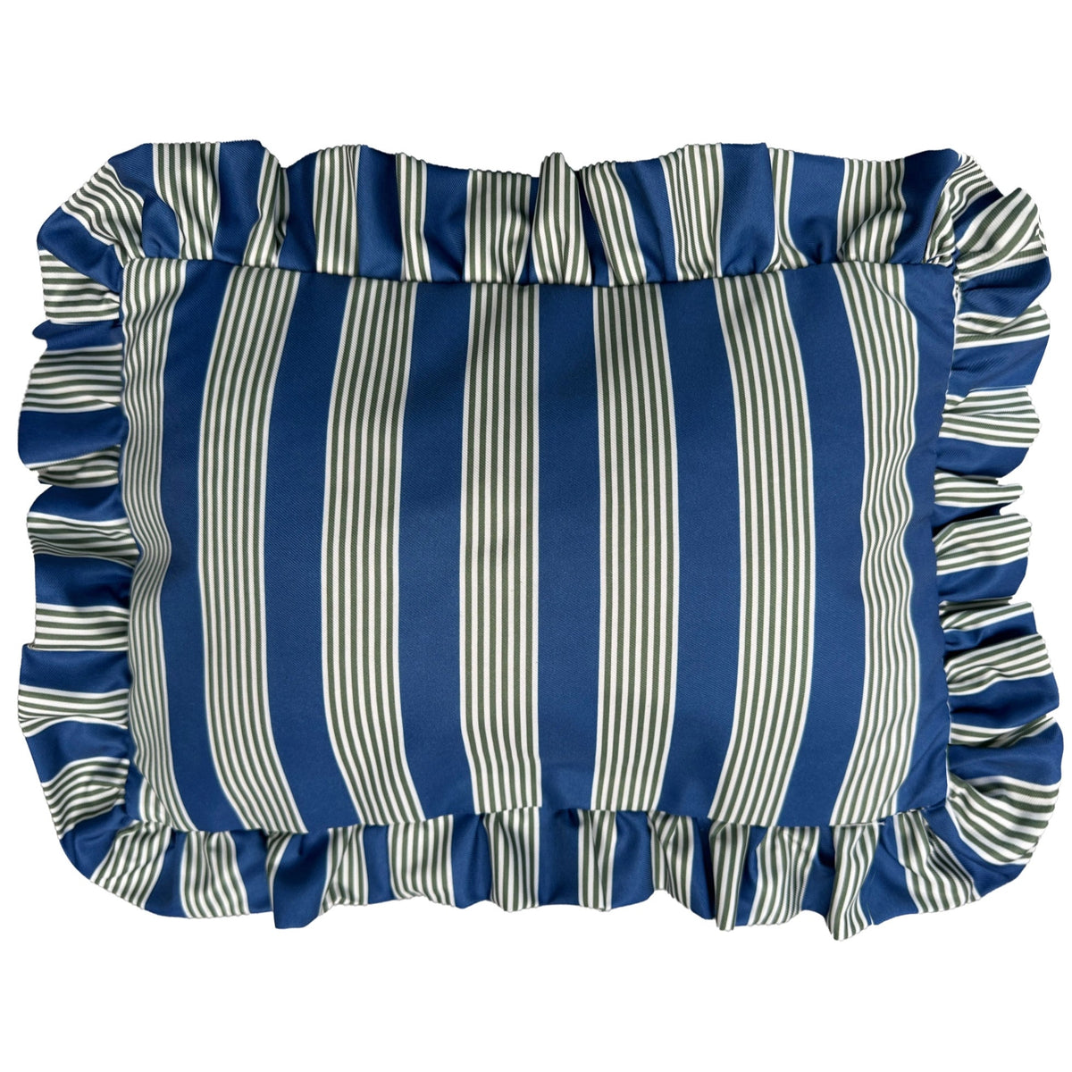 Blue & Green Striped Bath Pillow - Simply Rye