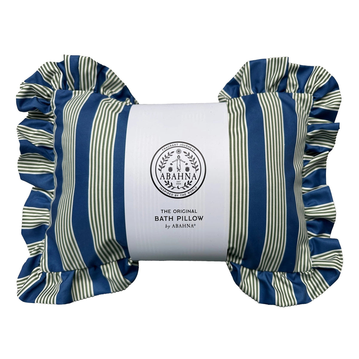 Blue & Green Striped Bath Pillow - Simply Rye