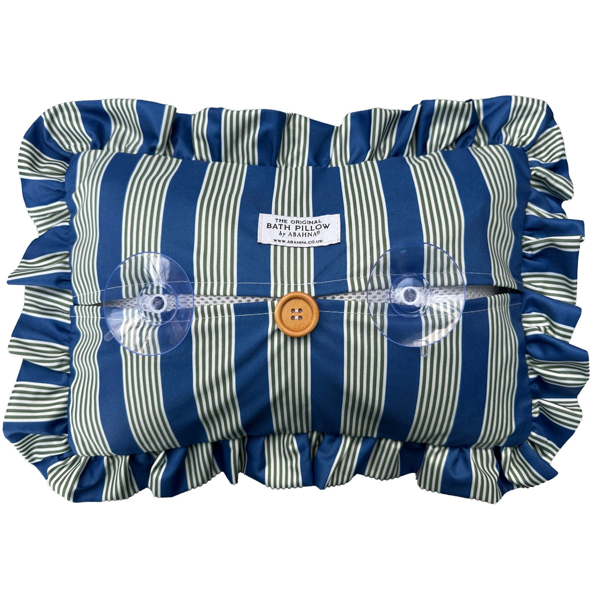 Blue & Green Striped Bath Pillow - Simply Rye