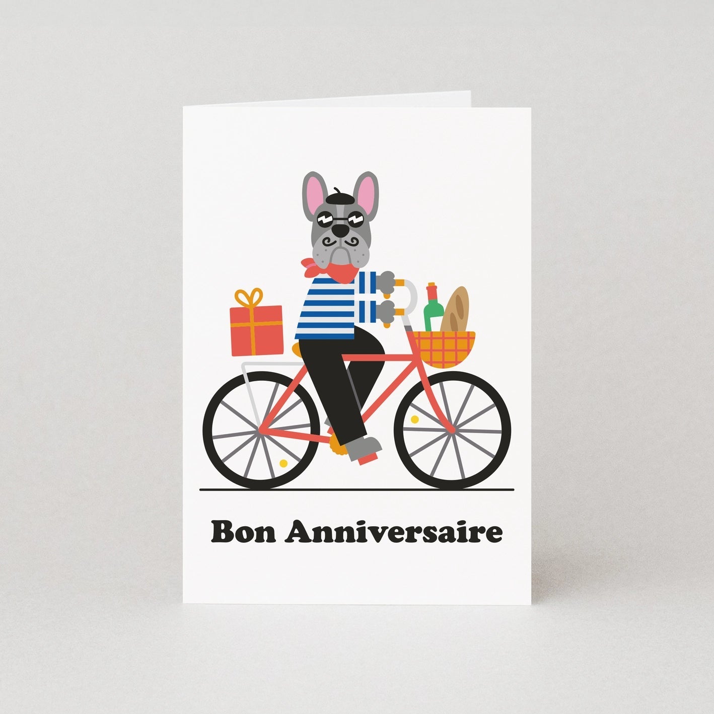 'Bon Anniversaire' Card - Simply Rye