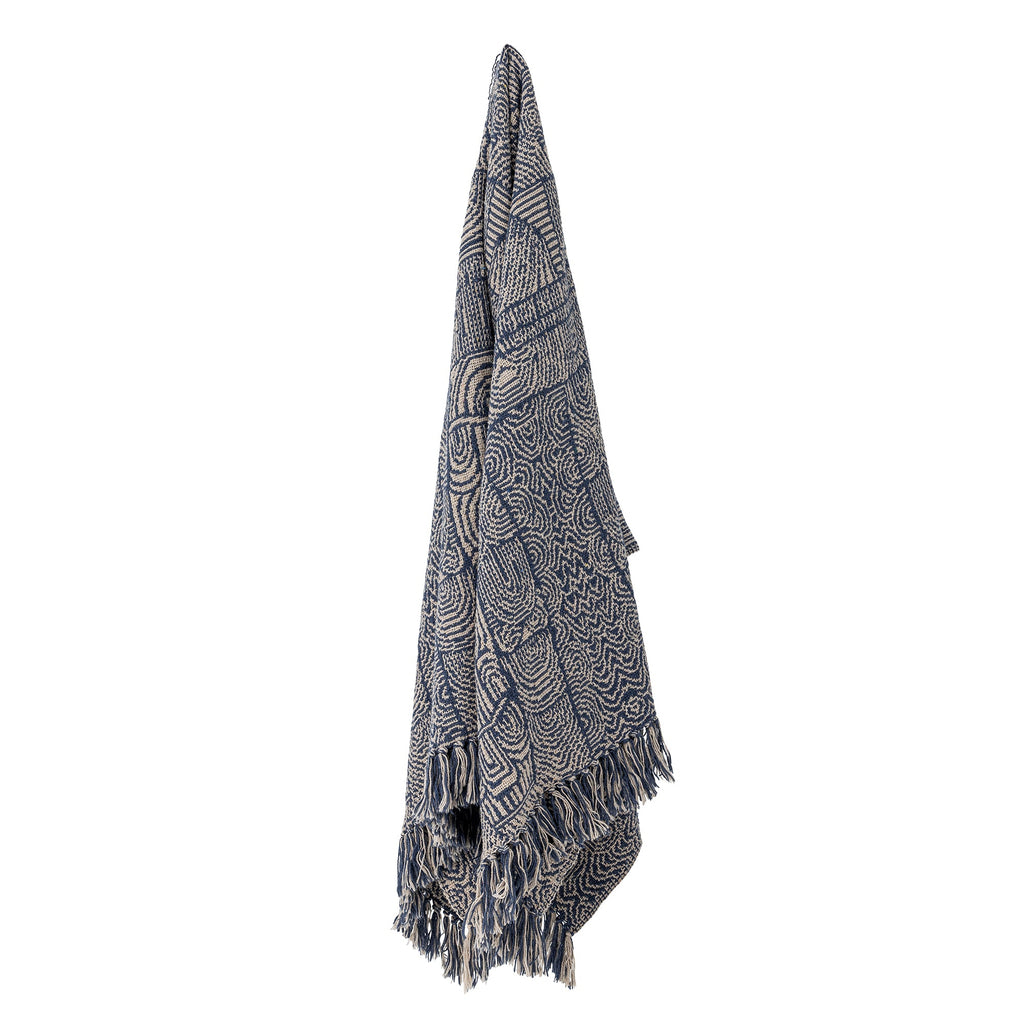 Bresso Throw - Blue - Simply Rye