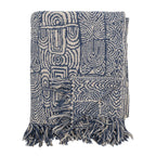 Bresso Throw - Blue - Simply Rye