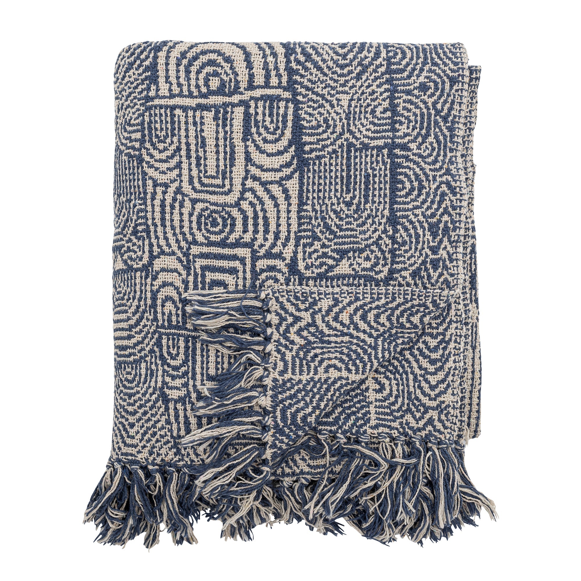Bresso Throw - Blue - Simply Rye