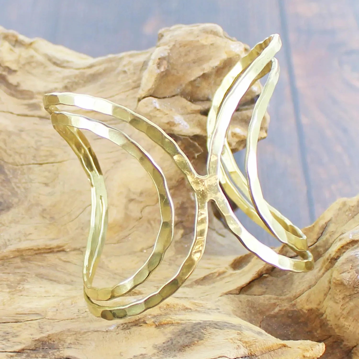 Butterfly Loop Cuff Bracelet - Simply Rye