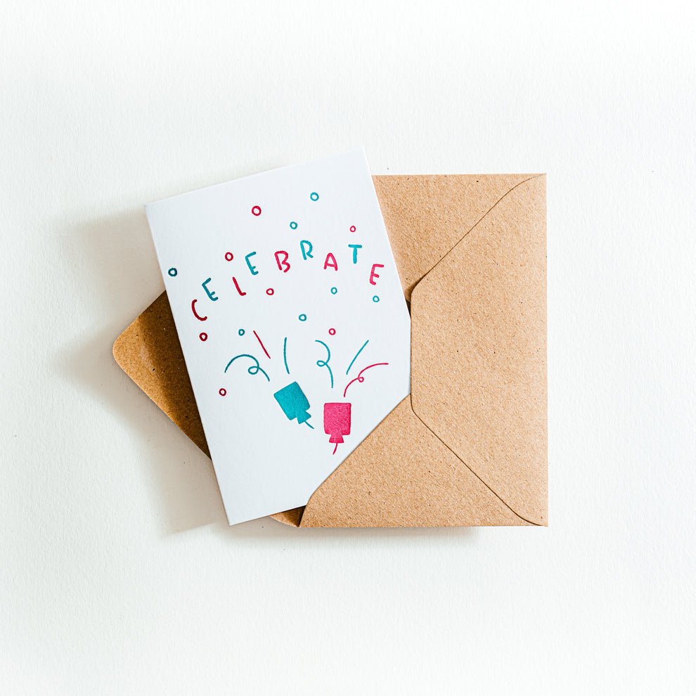 ‘Celebrate!’ Card - Simply Rye