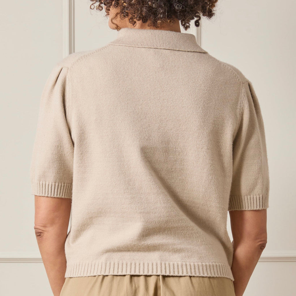 Chalk Ashley Top - Sand - Simply Rye