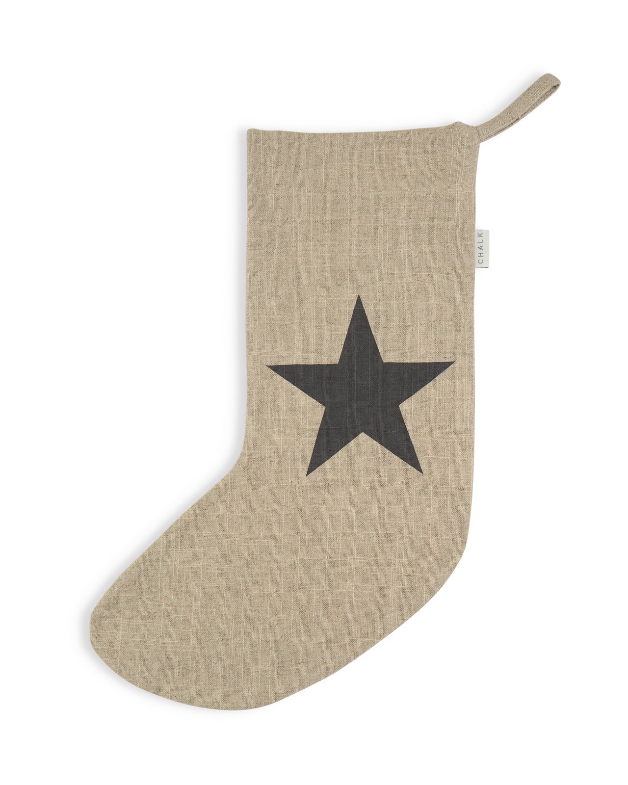 Chalk Christmas Stocking - Simply Rye