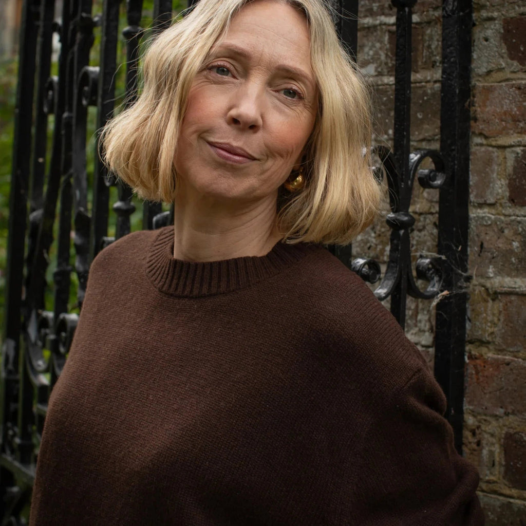 Chalk Devon Jumper - Chocolate - Simply Rye