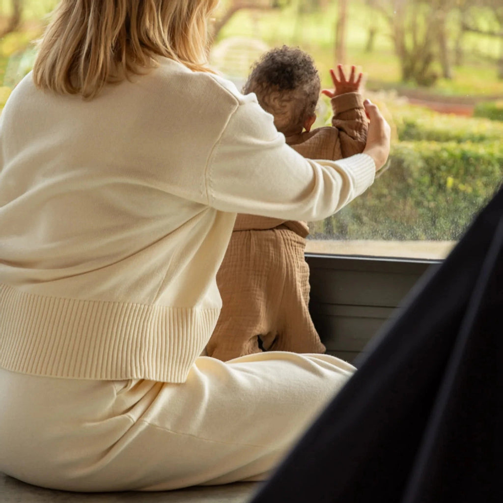 Chalk Devon Jumper - Cream - Simply Rye