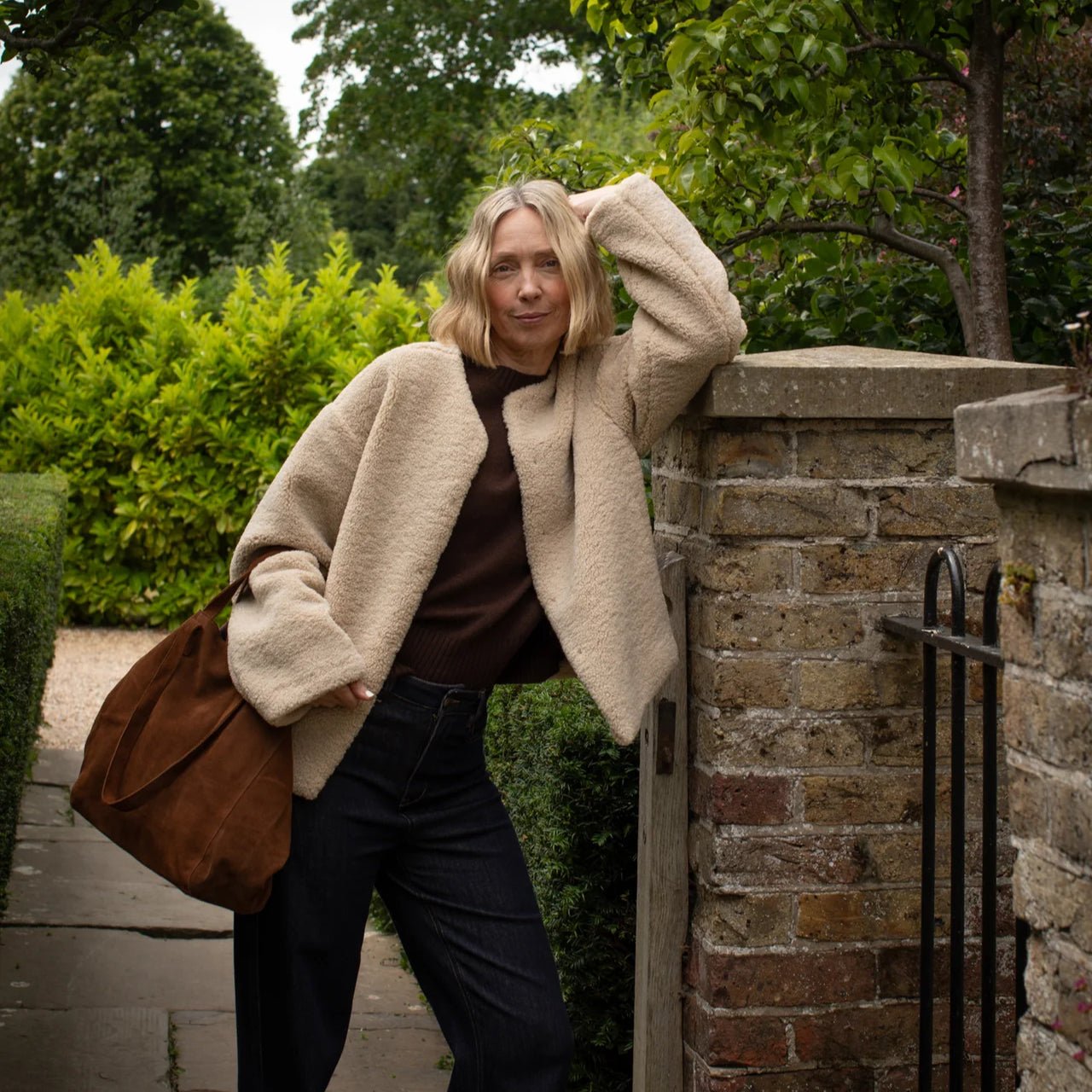 Chalk Kate Coat - Oat - Simply Rye