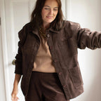 Chalk Lennie Jacket - Chocolate - Simply Rye