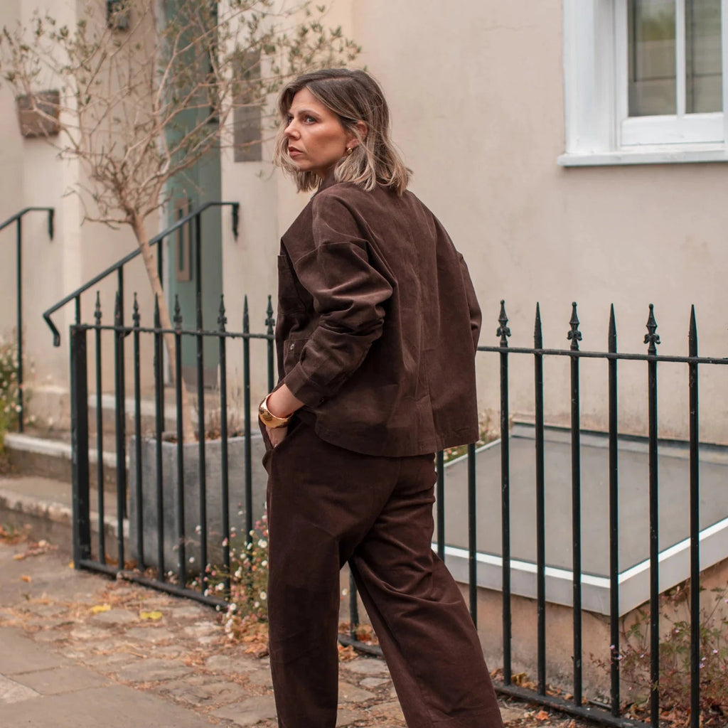 Chalk Lennie Jacket - Chocolate - Simply Rye
