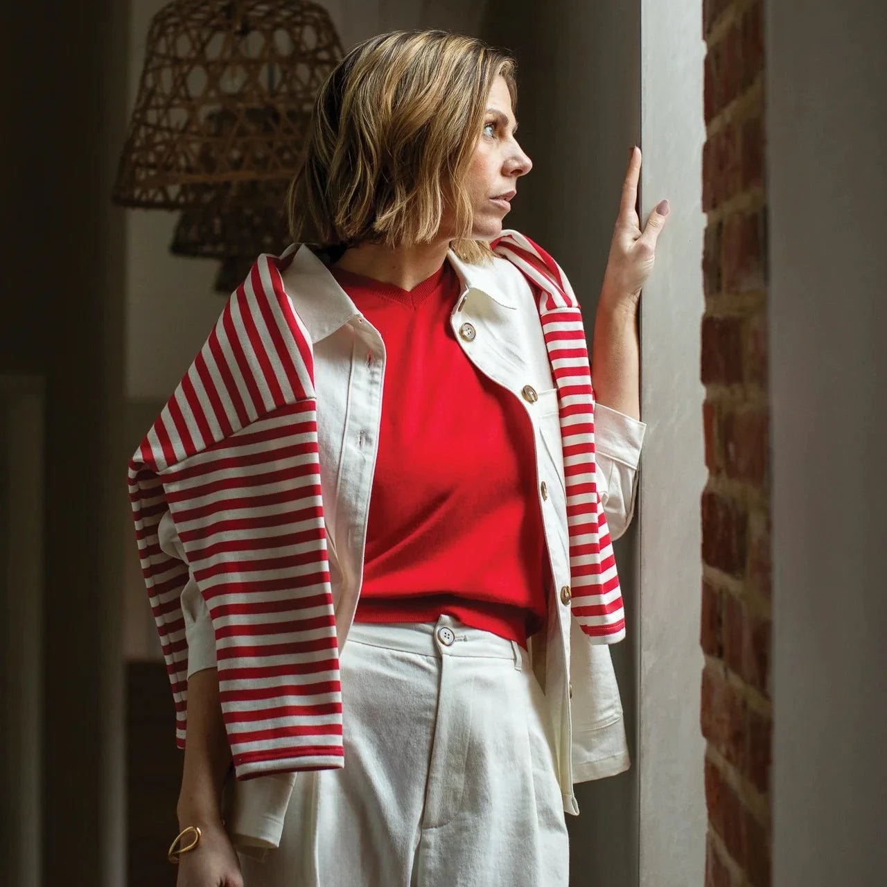 Chalk Lennie Jacket - Off White - Simply Rye