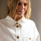 Chalk Lennie Jacket - Off White - Simply Rye