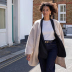 Chalk Maggie Coat - Cream - Simply Rye