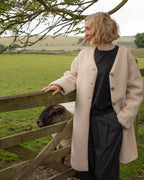 Chalk Maggie Coat - Cream - Simply Rye