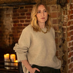 Chalk Martine Jumper - Oyster - Simply Rye