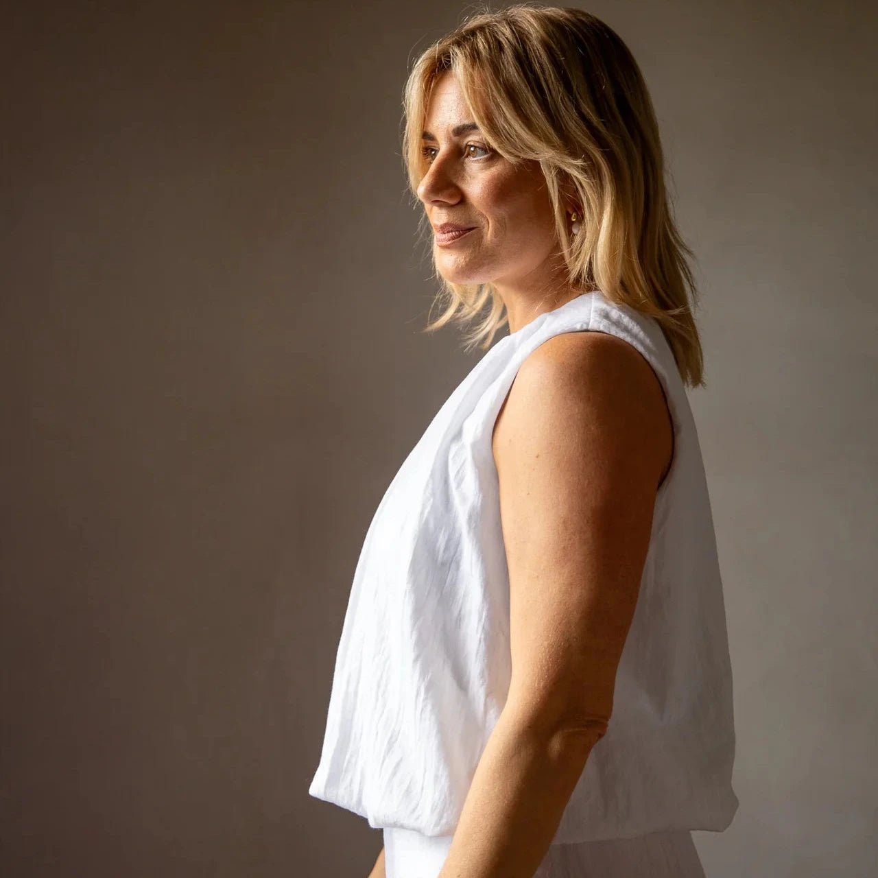 Chalk Ruth Top - White - Simply Rye