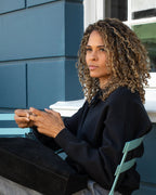 Chalk Uma Jumper - Black - Simply Rye