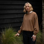 Chalk Uma Jumper - Brick - Simply Rye