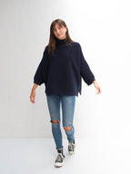 Chalk Vicki Jumper - Navy - Simply Rye