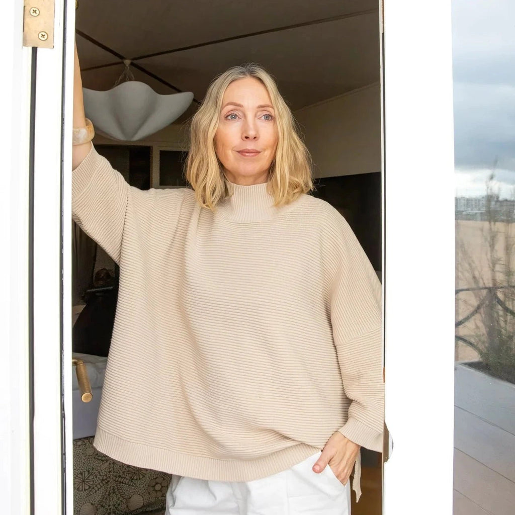 Chalk Vicki Jumper - Sand - Simply Rye