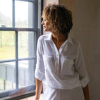 Chalk Zoe Shirt - White - Simply Rye