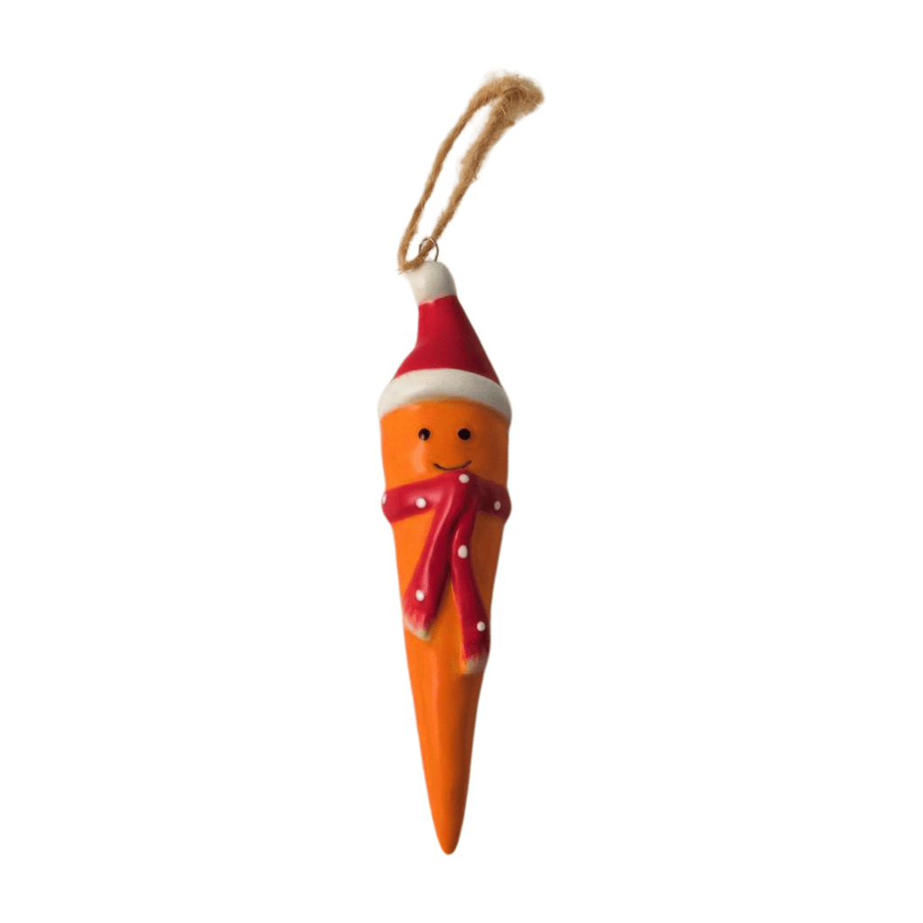 Charlie Carrot Christmas Decoration - Simply Rye