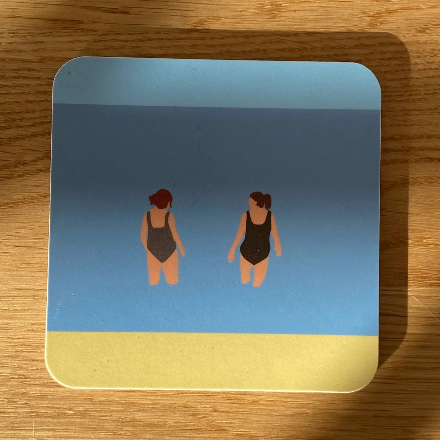 'Chats in the Sea' Coaster - Simply Rye