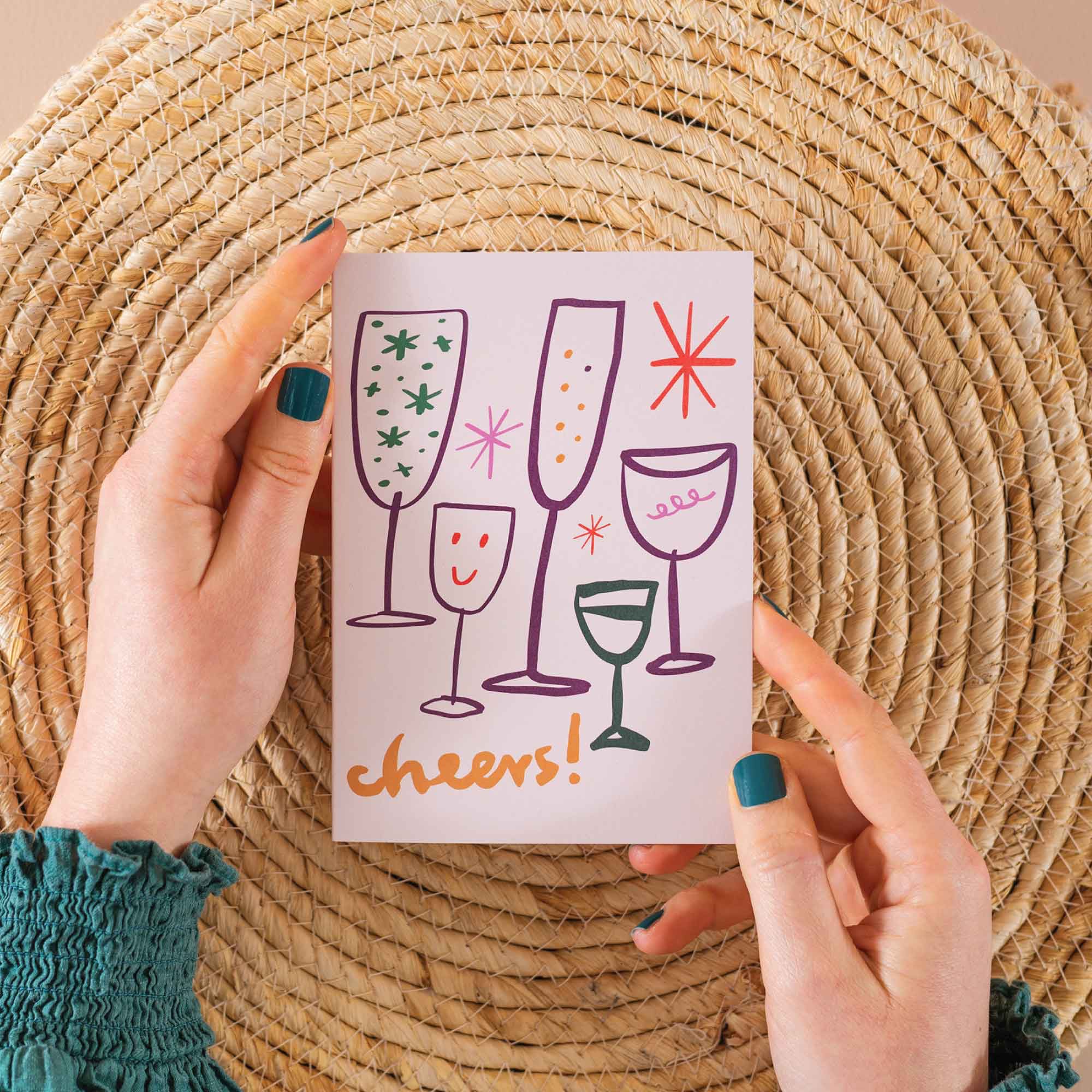 'Cheers!' Card - Simply Rye