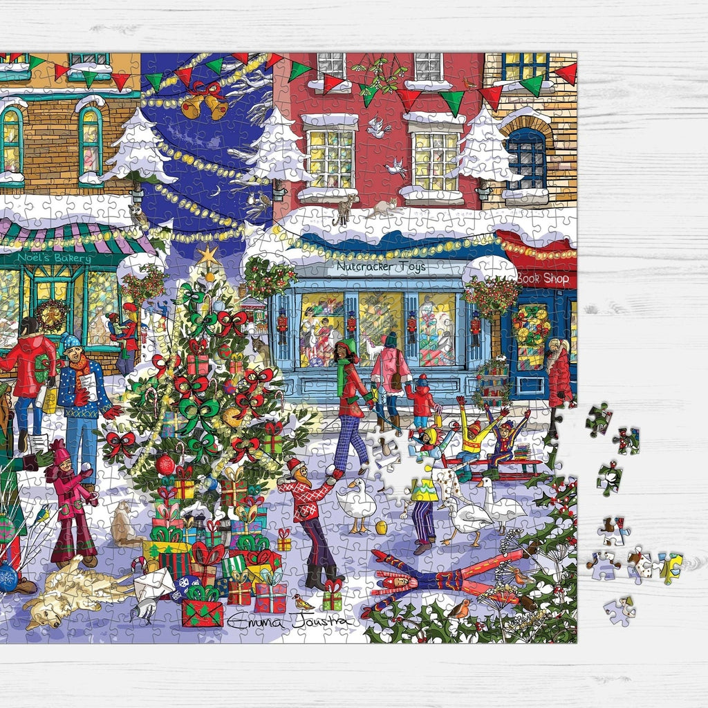 Christmas Town Jigsaw Puzzle - Simply Rye