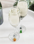 Christmas Wine Glass Charms Set - Simply Rye