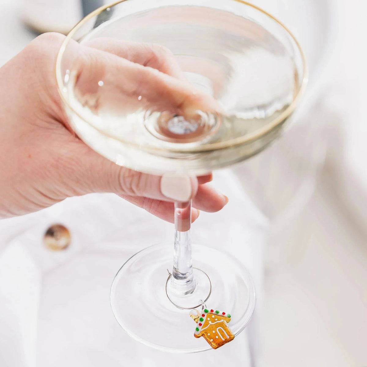 Christmas Wine Glass Charms Set - Simply Rye